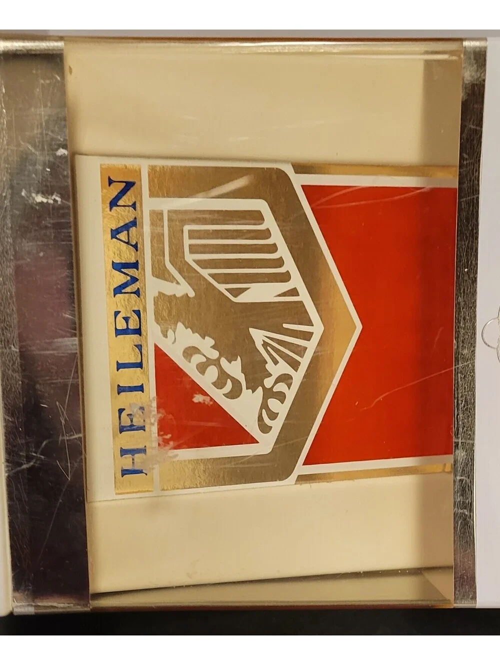 Vtg Bar Liquor Store Heileman Light Beer Sign Wall Display 16.5